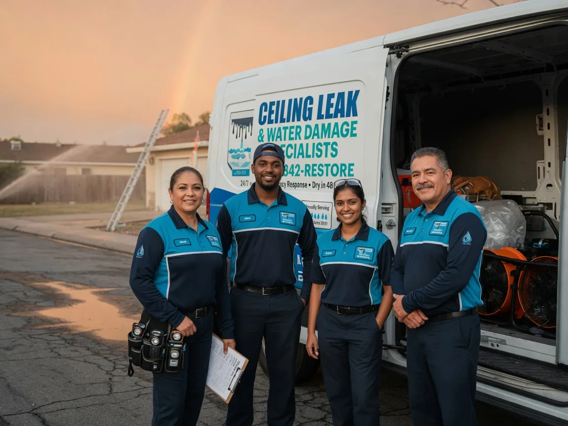 Ceiling Leak Cleanup company in Mathews, VA